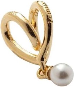 Pandora Wrapped Heart Charm - Dames - Oorbellen - Geel - ONE Size - Accessoires