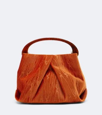 Dries Van Noten Borsa a mano Crisp Small in velluto