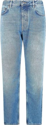 Off-white Light Blue Half Arrow Relaxed Denim Jeans