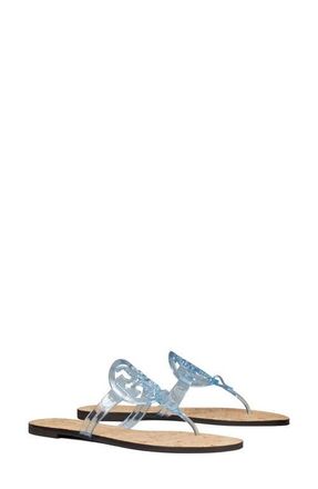 Tory Burch Miller Jelly Thong Sandal in Pale Blue at Nordstrom, Size 10.5