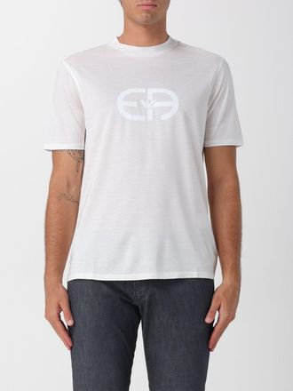 Emporio Armani T-shirt in misto cotone con logo