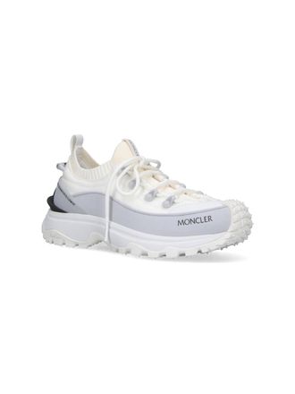 Moncler Mesh-Panelled Hybrid Sneaker - White