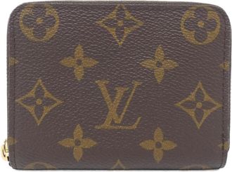 Louis Vuitton Monogram Marron Coated Canvas Coin Purse/Coin Case (Pre-Owned)