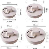 OEM 4 Tapones De Goma Para Fregadero Con Anillo Para Colgar. Tapones De Desag&uuml;e Para Cocina, Fregadero Y Ba&ntilde;o - Crezuo