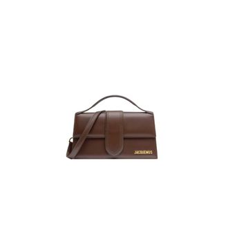 Jacquemus Le Grand Bambino Tas - Dames - Tassen - Bruin - Maat: ONE Size Zijde