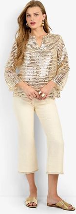 Trina Turk Gulf Pant in Bonita Beige at Nordstrom, Size 12