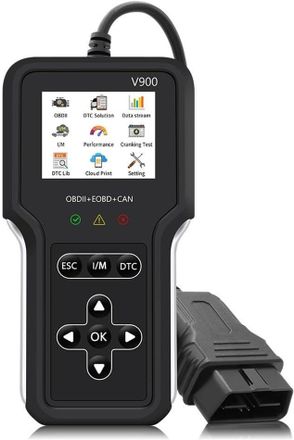 OEM Compruebe El Sistema Del Motor Obd2 Obd Ii Eobd Esc&aacute;ner Comprobador De Bater&iacute;a Toles De La Torre V900 C&oacute;digo De Estado