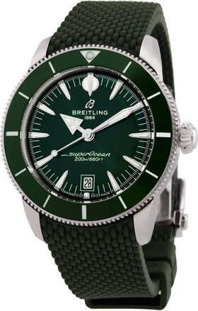 Breitling Superocean Heritage Automatic Green Dial Mens Watch AB3111361L1S1
