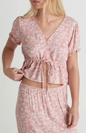 Hurley Beachcomber Top in Rose Tan at Nordstrom Rack, Size X-Small