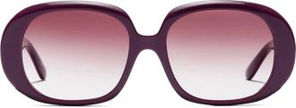 Dolce & Gabbana Eyewear Occhiali da sole ovali - Viola