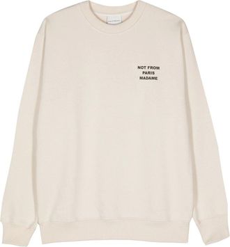 Drôle de Monsieur le Sweatshirt Slogan
