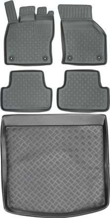 OEM Juego De Alfombrillas Para Coche Y Maletero Para Seat Leon Iii St Kombi (2014-2020)