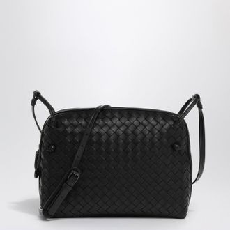 Bottega Veneta Black Intrecciato Mini Loop camera bag