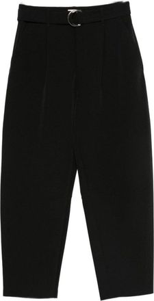 Liu Jo Tailored Black Trousers With Fitted Waist