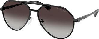 Michael Kors MK1168 BRENTWOOD 10058G Mens Sunglasses Black Size 58