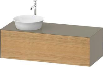 Duravit Duravit - Tulip Blanco, Mueble De Pared, Ancho 1300 X Fondo 550mm