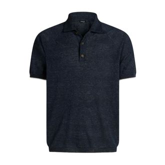 Kiton Heren, Truien, Blauw, Maat: M Linnen