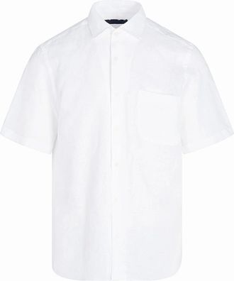 HUGO BOSS Mens H Jack Beckham Shirt White - Size: Regular/44