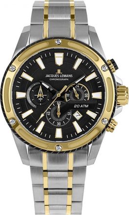 Jacques Lemans 1-2141I Mens Liverpool Watch - Silver - One Size