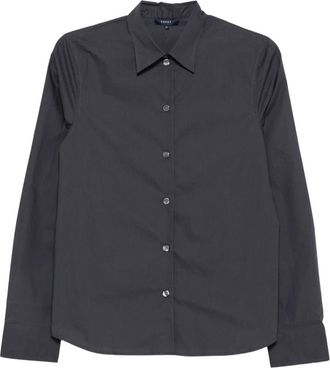 SOEUR Lavinia Shirt - Dames - Overhemden - Grijs - L - Katoen - Overhemden