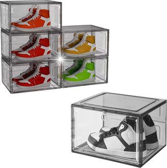 OEM 6 Cajas Organizadoras Para Zapatos De Alta Gama, Juguetes Y Accesorios De Oficina