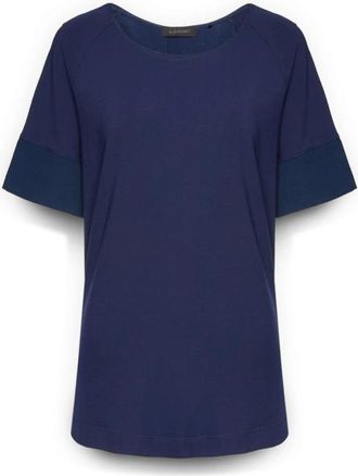 Elena Miro Dames, Tops, Blauw, Maat: XS Nylon