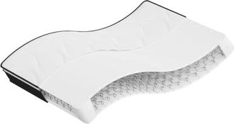 vidaXL Colchón de muelles Bonnell firmeza media 100x200 cm Vidaxl