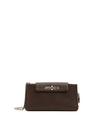 Hammitt Hammitt Charlotte Espresso Pebble Silver Sml