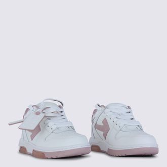 Off-white Color-Block Low-Top Sneaker - White