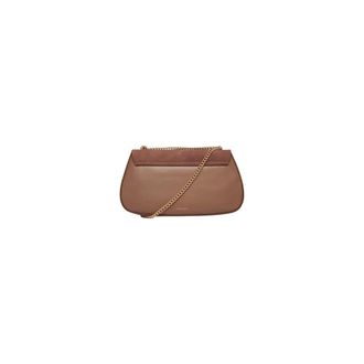 Calvin Klein Borsa a tracolla con catena - - Bags - Donna - Marrone - ONE SIZE
