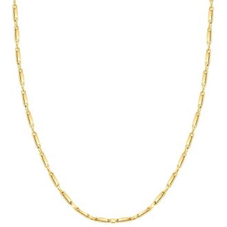 Pompeii3 14k Yellow Gold Womens 24 Chain Necklace 8.50 Grams 2.5mm Thick
