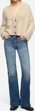 7 For All Mankind Dojo Slim Illusion Jeans In Faded Echo