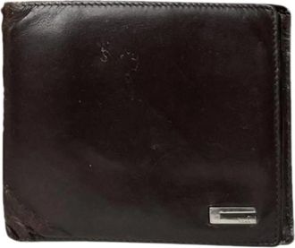 Gucci Pre-owned Wallets, female, Brown, Size: ONE SIZE Pre-owned Vintage Wallet