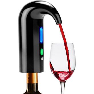 OEM Aireador De Vino El&eacute;ctrico, Decantador Y Dispensador De Vino Port&aacute;til Con Control T&aacute;ctil