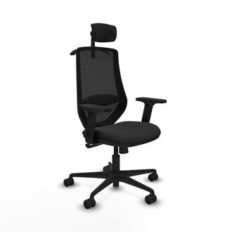 Piqueras y Crespo Piqueras Y Crespo Mardos Silla De Oficina Negra