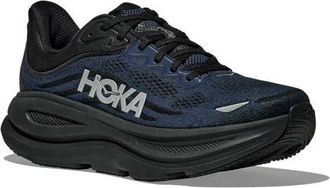 Hoka One One Bondi 9 Running Shoe in Varsity Navy/black at Nordstrom, Size 10.5