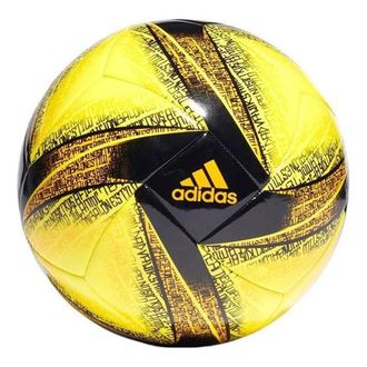 adidas Messi Club Soccer Ball Yellow Black H57878