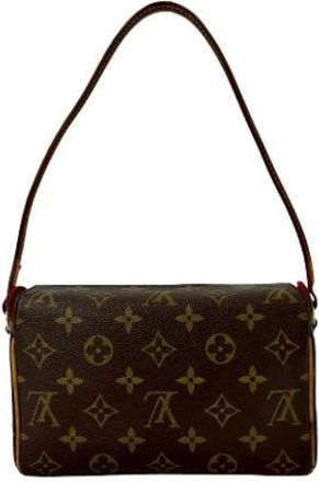 Louis Vuitton Pre-owned Shoulder Bags, female, Brown, Size: ONE SIZE Pre-owned Recital