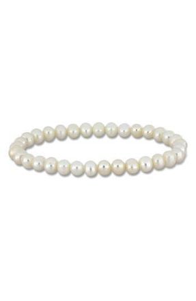 Delmar 5-5.5mm Cultured Freshwater Pearl Bracelet in White at Nordstrom Rack