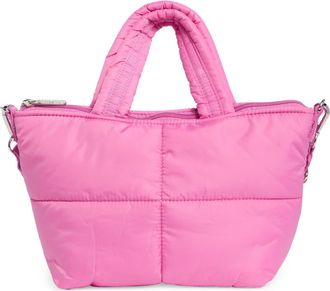 LeSportsac Puffy Mini Satchel in Strawbery Pink Sheen at Nordstrom Rack