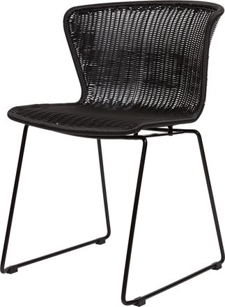 De Eekhoorn Design In-/Outdoorstuhl Wings, Schwarz