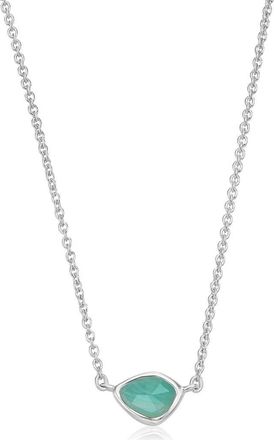 Monica Vinader Siren Mini Nugget Pendant Necklace in Silver at Nordstrom, Size 18 In