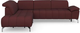 Sit&more Ecksofa &raquo;Cool L-Form&laquo; wahlweise mit Kopfteilverstellung und Vorziehsitz, motorisch