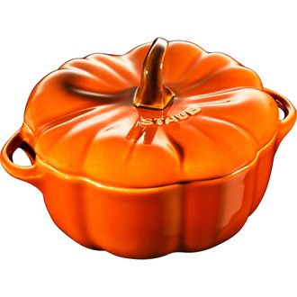 Staub Ceramic 24-oz Pumpkin Cocotte