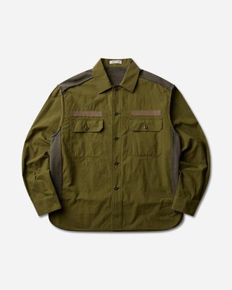 Undercover Men s Field Shirt Khaki Green
