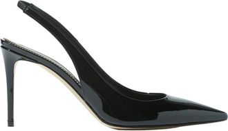 Scarosso Sutton Patent Pumps - Dames - Pumps - Zwart - 42 EU - Leer - Schoenen