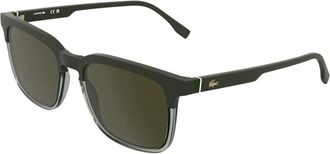 Lacoste L6074S 202 Zonnebril - Heren - Zonnebrillen - Bruin - 56 MM - Accessoires