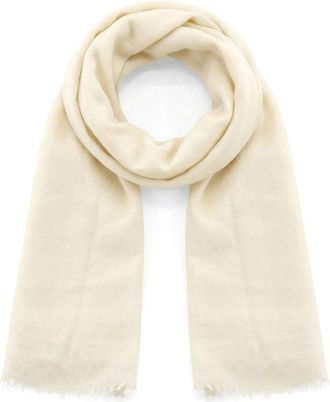 Faliero Sarti Giuliana - Dames - Wintersjaals - Beige - ONE Size - Kasjmier - Accessoires