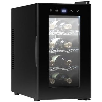 Cecotec Cecotec Raffreddatore per vino 8 bottiglie Bolero Grandsommelier 830 coolcrystal, Raffreddamento termoelettrico, Temperatura regolabile da 8 a 18&ordm;C