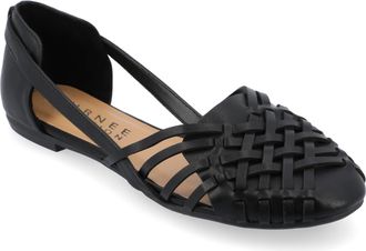 Journee Collection Women & apos;s Ekko Medium and Wide Width Flat Sandals